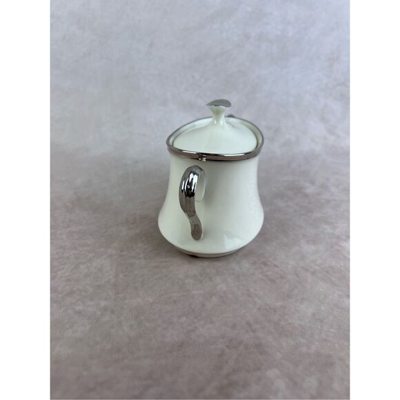 Vintage Lenox Moonspun Sugar Bowl - Picture 5 of 9
